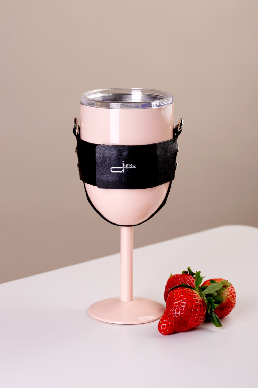 Wine glass holder "SIP" with a thermos cup - Image 7